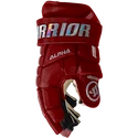 Gants de hockey Warrior Alpha FR2 Pro Red Senior