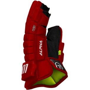 Gants de hockey Warrior Alpha FR2 Red Senior