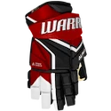 Gants de hockey Warrior Alpha LX2 Black/Red/White Junior 12 pouces