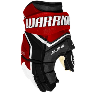 Gants de hockey Warrior Alpha LX2 Black/Red/White Junior