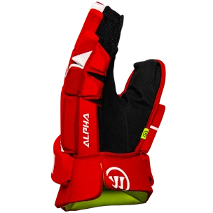 Gants de hockey Warrior Alpha LX2 Comp Red Junior 12 pouces