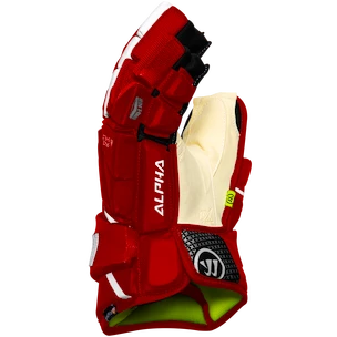 Gants de hockey Warrior Alpha LX2 Red Senior