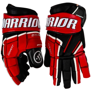 Gants de hockey Warrior Covert QR5 Pro black/red/white Junior