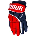 Gants de hockey Warrior Covert QR6 Team Navy/Red Senior