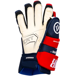 Gants de hockey Warrior Covert QR6 Team Navy/Red Senior