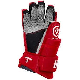 Gants de hockey Warrior Rise Red Junior