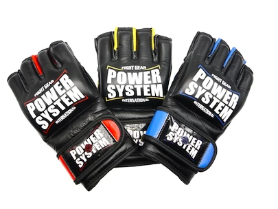 Gants MMA Power System  Grapplingové Rukavice Katame Evo Modré L/XL