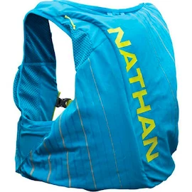 Gilet de course pour homme Nathan Pinnacle Series Vapor 12 l M Blue Me Away/Finish Lime