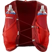 Gilet de course Salomon  Active Skin 8 Red Dahlia/High Risk Red