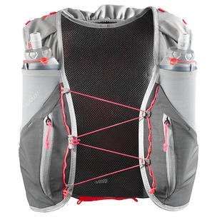 Gilet de course Salomon ADV Skin 12 Set Castelrock/Alloy/Neon Flame