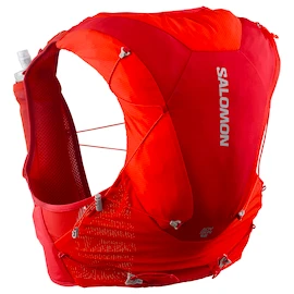 Gilet de course Salomon ADV Skin 12 Set Flame Scarlet/Haute Red