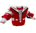 Gilet de hockey pour gardien de but CCM YTflex 3 White/Red Youth