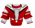 Gilet de hockey pour gardien de but CCM YTflex 3 White/Red Youth