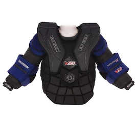 Gilet de hockey pour gardien de but Vaughn VELOCITY 10 Black/Blue Junior