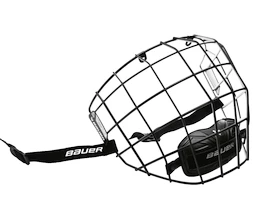 Grille de casque de hockey Bauer II-Facemask Black/White Senior