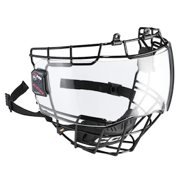 Grille + visière en plexiglas CCM Tacks XF Hybrid Visor Senior