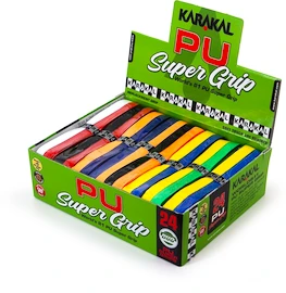 Grip tape de base Karakal Duo PU Super Grip Box 24 Pcs.