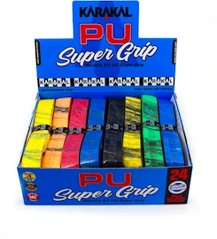 Grip tape de base Karakal PU Super Grip Multi Box 24 Pcs. Multi