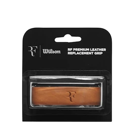 Grip tape de base Wilson RF Leather Replacement Grip Brown