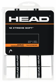 Grip tape supérieur Head Head Xtreme Soft White (12 Pack)