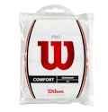 Grip tape supérieur Wilson  Pro Comfort Overgrip White (12 Pack)