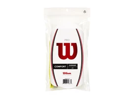 Grip tape supérieur Wilson Pro Overgrip White (30 ks)