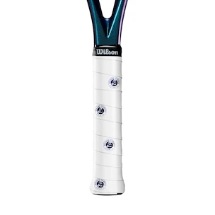 Grip tape supérieur Wilson  Roland Garros 2024 Overgrips White/Blue