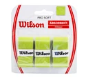 Grip tape supérieur Wilson  Wilson Pro Soft Overgrip Lime