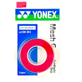 Grip tape supérieur Yonex Mesh Grap AC138 Red