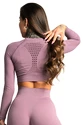 Haut pour femme Gym Glamour  Crop-Top wild rose