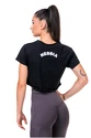 Haut pour femme Nebbia  Fit & Sporty crop top black