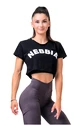 Haut pour femme Nebbia  Fit & Sporty crop top black