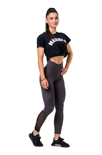 Haut pour femme Nebbia  Fit & Sporty crop top black L