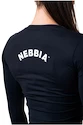 Haut pour femme Nebbia Hero Sporty Hero crop top long sleeve black