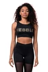 Haut pour femme Nebbia Intense Gold Mesh Mini Top 830 black