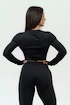 Haut pour femme Nebbia Intense Women's Long Sleeve Crop Top Perform 839 Black