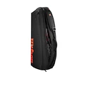 Housse de raquettes Wilson  Clash V3 3PK Racquet Bag Black/Infrared