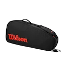 Housse de raquettes Wilson  Clash V3 3PK Racquet Bag Black/Infrared