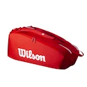 Housse de raquettes Wilson  Super Tour Red 6PK 2025