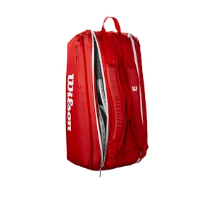 Housse de raquettes Wilson  Super Tour Red 9PK 2025