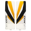 Jambières de gardien de but CCM Axis F5 Black/Yellow Junior