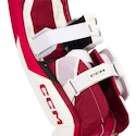 Jambières de gardien de but CCM Axis F5 Red/White Junior