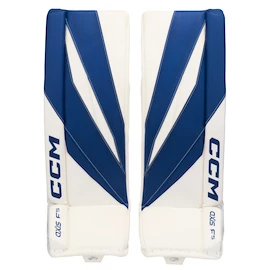 Jambières de gardien de but CCM Axis F5 Royal/White Junior