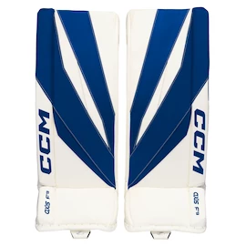 Jambières de gardien de but CCM Axis F9 Royal/White Intermediate