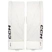 Jambières de gardien de but CCM Axis XF White/White Senior