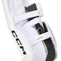 Jambières de gardien de but CCM Eflex 6.5 White Junior