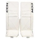 Jambières de gardien de but CCM Eflex 6.5 White Junior