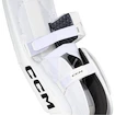 Jambières de gardien de but CCM Eflex 6.9 White Senior