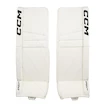 Jambières de gardien de but CCM Eflex 6.9 White Senior