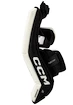 Jambières de gardien de but CCM YTflex 3 White/White/Black/Black Youth